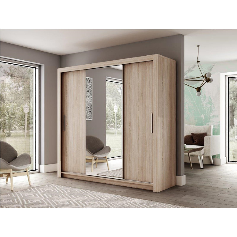 Brayden Studio Neilson 2 Door Sliding Wardrobe Wayfair.co.uk